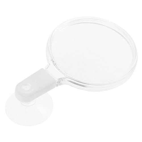 ERINGOGO Aquarium Magnifier for Fish Tank Viewing Small Animal Magnifying Glass Suction Cup for Observing Ants Spiders and Plants Aquatic Environments