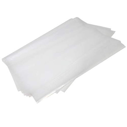 Allgala Heavy Duty PE Thick 3mil Open-End Plastic Packaging Bags/Clear - 18x24-600 Bag - size: 18x24*600 Bag