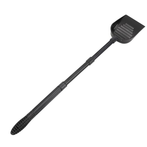 Aquarium Sand Scooper, PVC Multifunctional Terrarium Substrate Litter Cleaner with Quick Drainage System and Removable Design, for Fish Small Pets and Beach Toys