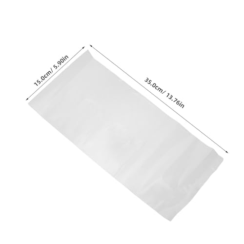 50pcs Clear Plastic Packaging Bags for Ornamental Fish Transparent Poly Bags for Secure Shipping and Storage and Leak-resistant for Aquarium and Pet Supplies