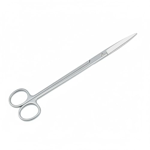 Aquarium Maintenance Tool Set - 430 Stainless Steel Long Reach Scissors, Tweezers & Sand Shovel for Fish Tanks - size: 9.84 x 1.18 x 0.24 in