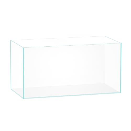 120P 105 Gallon Rimless Low Iron Aquarium Tank, W47.2×D23.6×H23.6 in(120x60x60cm) 12mm Thickness with Black Nano Foam Leveling mat Included - size: 105Gal W47.2×D23.6×H23.6 in(120x60x60cm)