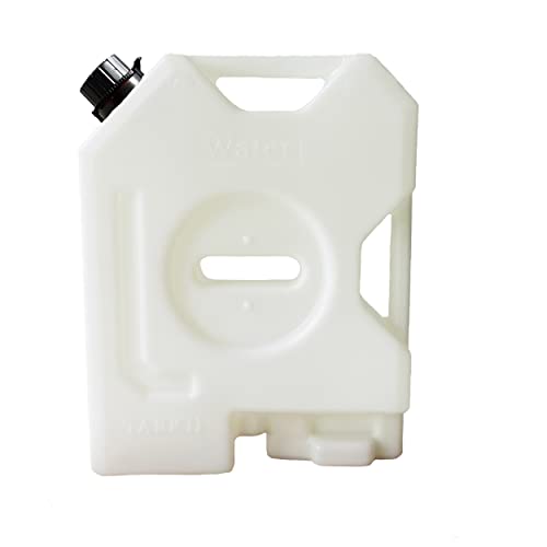 2-Gallon Portable Water Tank, White Water Can for Vehicles (1 pcs) - size: 1 pcs