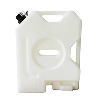2-Gallon Portable Water Tank, White Water Can for Vehicles (1 pcs) - size: 1 pcs