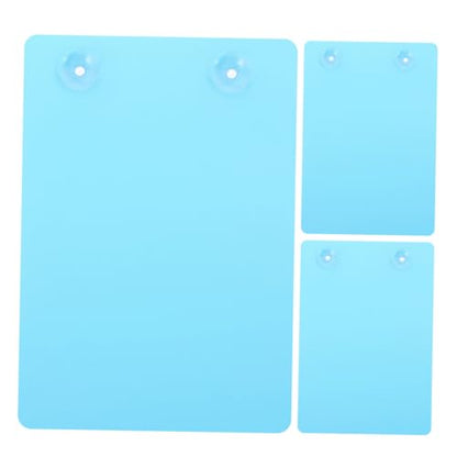 Toyvian 3pcs Aquarium Breeder Box Fish Tank Breeding Hatching Plate Decorative Stones for Egg Laying and Incubation