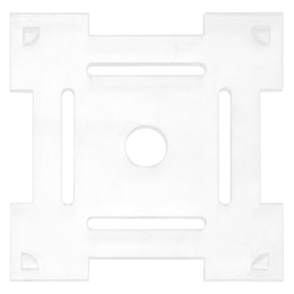 Clear Acrylic Fish Tank Lid with Feeding Holes, Multi-Slots and Corner Guards - Aquarium Anti-Jumping Top Cover for 4.7''X4.7'' Breeder Terrariums