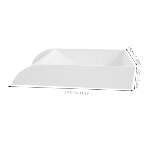 Totority Turtle Basking Platform Ramp for Reptiles Multipurpose Food and Water Dish for Aquariums for Turtles Frogs and Lizards and Stable Design Small