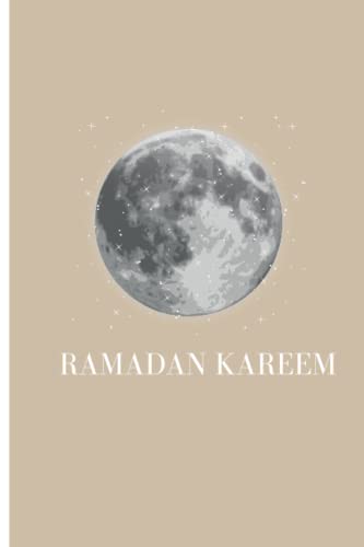 Notebook for Ramadan - notebook for Muslims, diary, journal, planner, gift for Bayram, Islamic book, calendar, notes, prayer diary, fasting, children, ... away | 108 lined blank pages, DIN A5 / 6x9