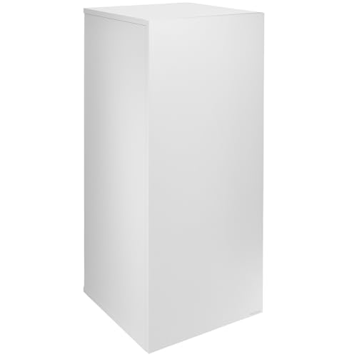 HelloReef 15 Gallon Aquarium Stand – Modern Design, Sturdy Build, Water Resistant Premium Finish, Storage Shelfs Included for Freshwater and Saltwater Tanks (White) - color: White