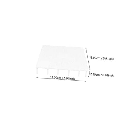 COLLBATH 10pcs Aquarium Filtering Plates Sand Divider Board for Fish Tank Easy to Install Bottom Pad High Water Permeability Splicing Combination for Custom Aquatic Environment