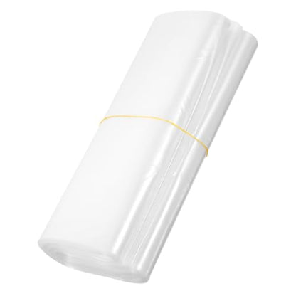 SOLUSTRE 50Pcs Clear Fish Packing Bags Hdpe Fish Transport Containers Design for Safe Aquarium Fish Transport Oxygen Bags for Pet and Feeder Fish