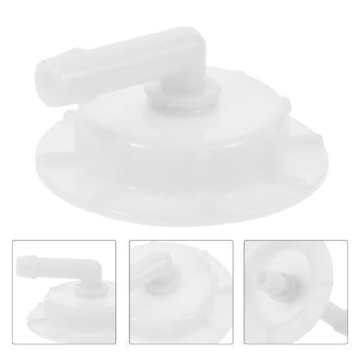 SOLUSTRE Coolant Reservoir Cap Replacement Radiator Reservoir Tank Cap for Auxiliary Water Tank Cover Durable Plastic Quick Fit