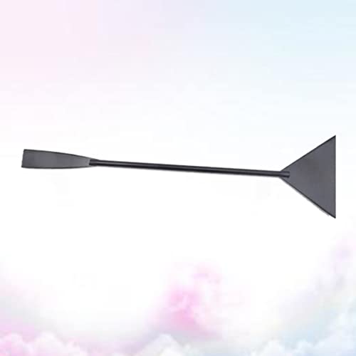 Sosoport Stainless Steel Aquatic Cleaning Tool Sand Shovel Grass Waterweed Clipper for Aquarium Maintenance for Removing Decaying Leaves Substrate Durable Black Design