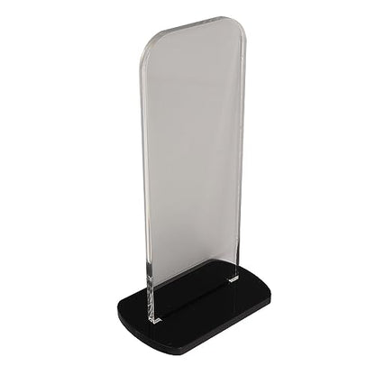 Fdit 2Pcs Acrylic Boxing Glove Stand, Vertical Boxing Glove Display Stand Baseball Glove Display Stand Acrylic Gloves Holder (Black)
