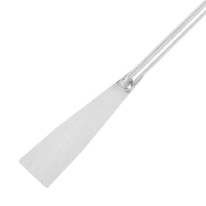 Aquatic Plant Tools Base Plate Shovel Fish Tank Water Feature Flat Sand Shovel Silver Stainless Steel Spatula Anti-Rust Triangular Shovel Aquarium Landscape Flat Bottom Sand Tweezers 1PCS