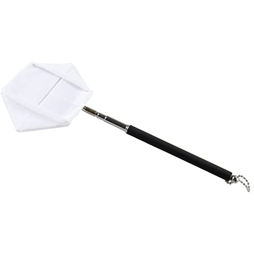 AQUANEAT Small Fish Tank Shrimp Net, Aquarium Debris Cleaning Tools, with Extendable Handle - size: 3 Inch