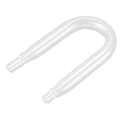 balacoo 4pcs U-shaped Diffuser Tube for Fish Tank Glass Tubing Lightweight Connector for Aquariums Easy Installation for Aquatic Plants and Aeration Systems