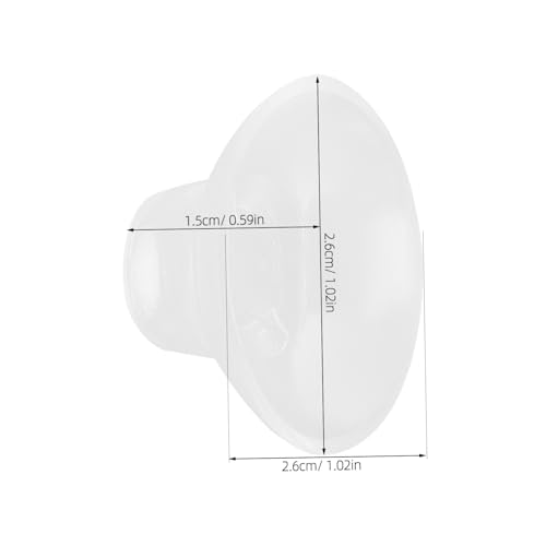 GALPADA 50pcs Aquarium Feeder Cups Transparent Fish Tank Suckers for Easy Installation Secure Feeding of Shrimp and Fish for Aquatic Environments - size: 2.60X2.60X1.50CM