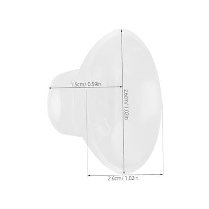 GALPADA 50pcs Aquarium Feeder Cups Transparent Fish Tank Suckers for Easy Installation Secure Feeding of Shrimp and Fish for Aquatic Environments - size: 2.60X2.60X1.50CM