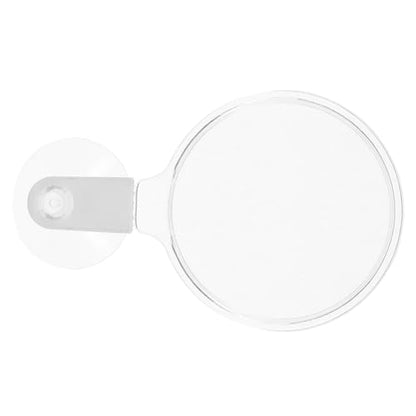 Happyyami 5pcs Betta Fish Glass Cup Acrylic Microscope for Aquarium Plants Ants and Small Animals Easy to Install and Observe Details Your Fish Tank - color: Whitex5pcs, size: 5.50X3.50X0.50CMx5pcs