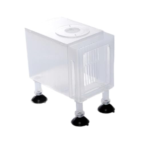 Aquarium Pump Filter Box Protection Shield Fish Tank Accessories Skimmer Box Pump Container Pump Cover for Turtle Tank, Large White