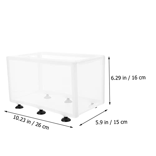 VANZACK 2pcs Isolation Box for Fish Breeding Aquarium Separator Cups Suitable for Fry and Sick Fish for Home Aquariums