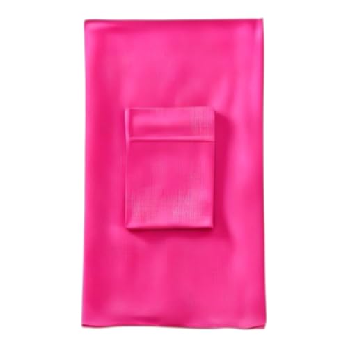 Cotton Modal Jersey Hijab with Matching Undercap, Women's Casual Style, 180cm × 70cm - color: Shocking Pink