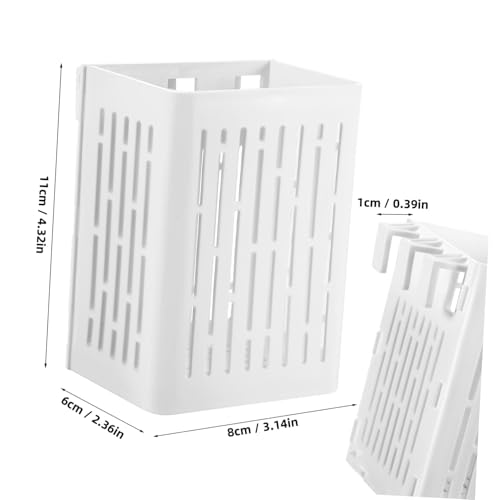 Happyyami 2pcs Aquarium Plant Holder Baskets Aquatic Plant Cup Cultivation Baskets Fish Tank Live Pot Easy to Install Wall Hanging Aquarium Supplies