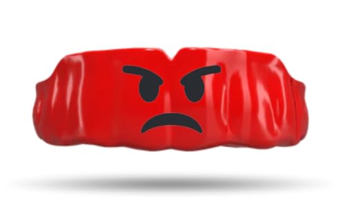 Impact Custom Professional MMA/Boxing/Muay Thai Mouthguard, Design Series (Angry) - color: Angry