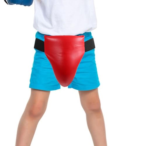 GARVALON 2pcs ’s Professional Groin Protector for Boxing and Martial Arts, Reusable Integrated Groin Guard with Breathable Wear-Resistant Material, Training Protective Gear