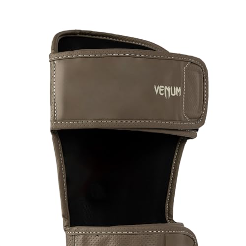 Venum Impact Evo Scales Shin Guards - color: Brown