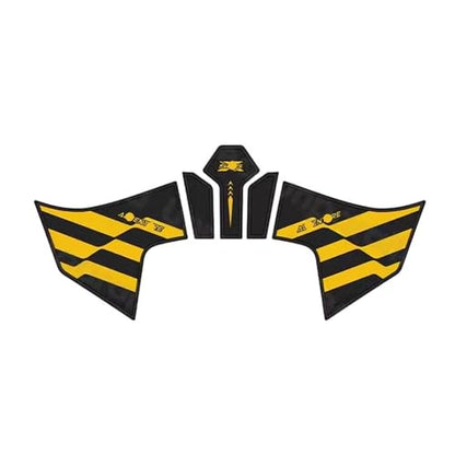 Tank Sticker Traction Pad Motorcycle Fuel Tank Sticker Fish Bone Sticker Anti-Slip Fuel Tank Sticker for DSX DS X DS525X 525DSX DS525 525X 525 - size: D