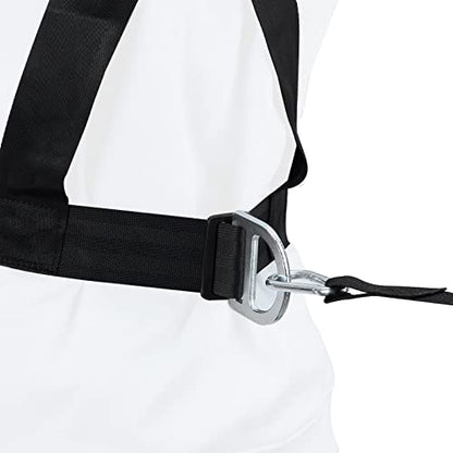 Premium Training Sled Harness Vest Speed Strength Training Sled Shoulder Harness Resistance Band Belt Padded Strap Shoulde