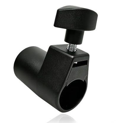 Music Stand Height Lock Adapter - Tube Fastening Connector with Anti-Loose Knob - Replacement Adjusting Component for 1 inch (2.5cm), Mic Boom Arm & Performance Equipment