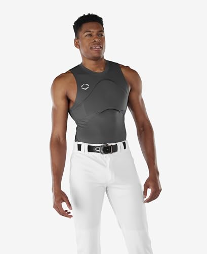 EvoShield Men's Sleeveless Chest Guard Shirts - size: Medium