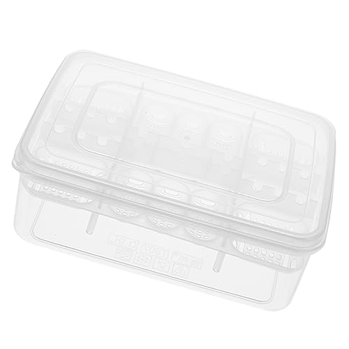 VICASKY 16-Compartment Plastic Reptile Egg Incubator and Hatchery Box for Breeding Geckos and Lizards Sturdy PET Supply for Hatching Reptile Eggs