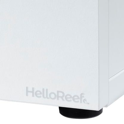 HelloReef 15 Gallon Aquarium Stand – Modern Design, Sturdy Build, Water Resistant Premium Finish, Storage Shelfs Included for Freshwater and Saltwater Tanks (White) - color: White