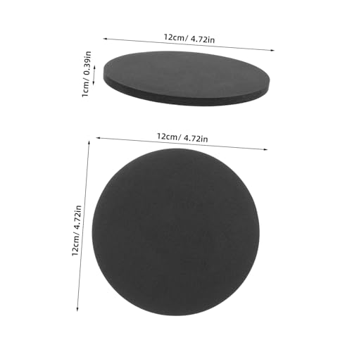 POPETPOP Micro Landscape Bottle Fish Tank Mat Non-Skid Aquarium Leveling Pad Under Tank Cushioning Mat Easy Maintenance - size: 12.00X12.00X1.00CM