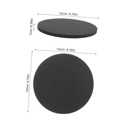 POPETPOP Micro Landscape Bottle Fish Tank Mat Non-Skid Aquarium Leveling Pad Under Tank Cushioning Mat Easy Maintenance - size: 12.00X12.00X1.00CM
