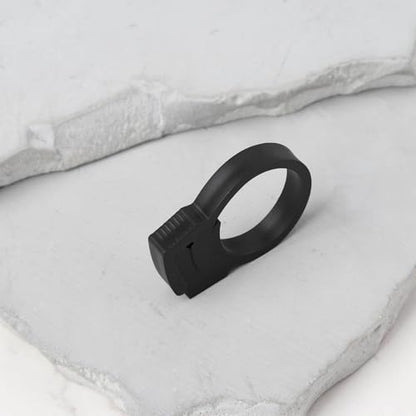 40Pcs Hose Pipe Fasteners Clips 20mm-25mm for Aquariums Ponds Black Plastic - size: 20-25mm
