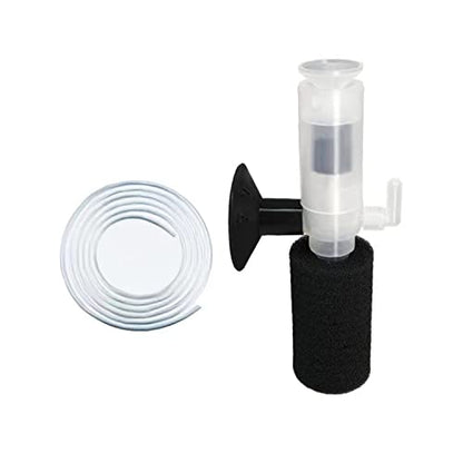 Mini Aquarium Filter Air Driven Sponge Filter for Small Fish Tank 0.5-5 Gallon