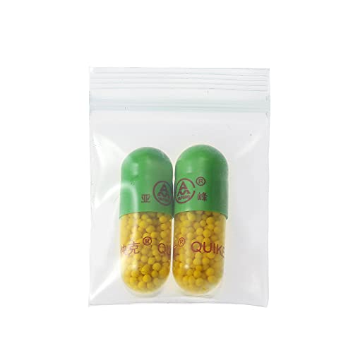 5Mil 1"x1" 100Pcs Small Plastic Bags Resealable Zip Seal Lock Poly Baggies | Macoota Thick Mini Clear Reclosable Zipper Bags for Jewelry,Pills,Earring,Coins.Easy To Pack Diy Materials or Products - size: 1x1inch