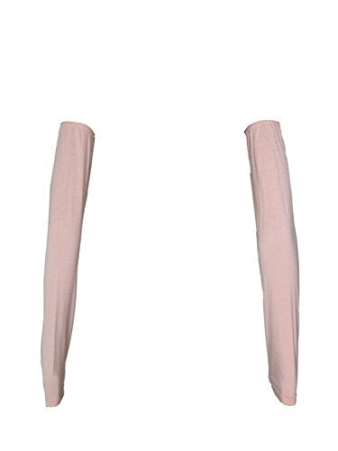 Women's Muslim Modal Arm Stretch Sleeves Cover - color: Khaki
