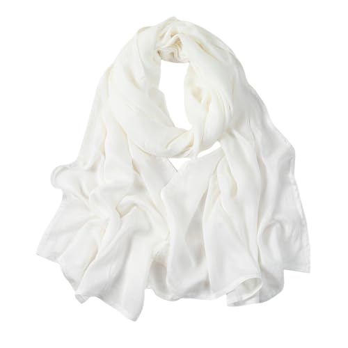 3PC Premium Modal Lightweight Hijab, Fashion Soft Head Scarf Shawl Wraps for Muslim Women Daily Wear - color: Series 2-off White/Light Mink/Mocha