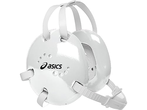 ASICS Unisex Snap Down earguard - color: White