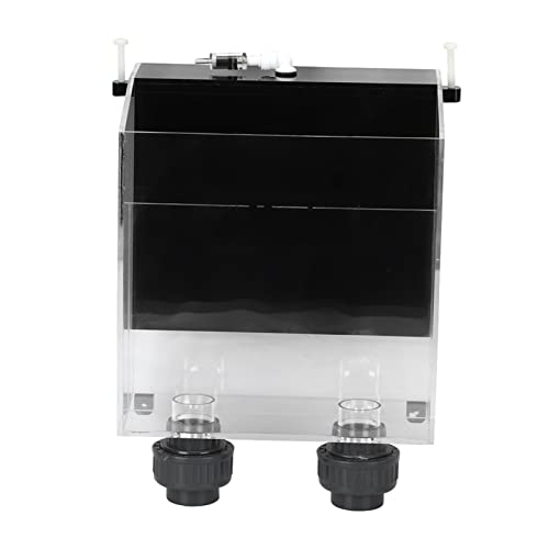 Self-Start Overflow Box - Acrylic Fish Siphon Overflow Box for Efficient Water Circulation