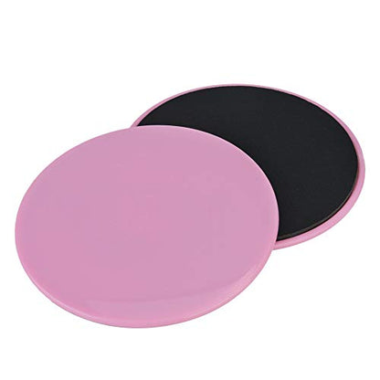 so 2PCS Double Sided Discs For Workout Fitness Core Slider Sport Full Body Workout()