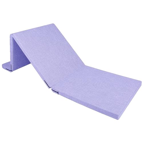 Four-Fold Folding Gymnastics Mat – 60x180cm, 5cm Thick Linen Fabric Exercise Mat, Non-Slip, Portable for Yoga, Dance, Martial Arts, Home Gym, and Tumbling - size: Style3