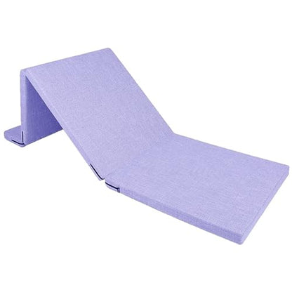 Four-Fold Folding Gymnastics Mat – 60x180cm, 5cm Thick Linen Fabric Exercise Mat, Non-Slip, Portable for Yoga, Dance, Martial Arts, Home Gym, and Tumbling - size: Style3