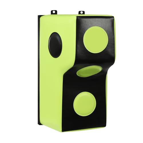Wall Boxing Punching Pad, Wall Mount Uppercut Boxing Heavy Bag - color: Green+Black